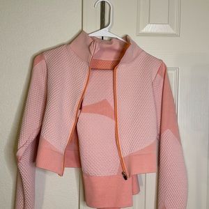 2 piece salmon workout set